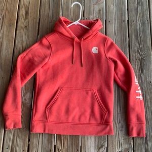 Peach Thermal Carhartt Hoodie